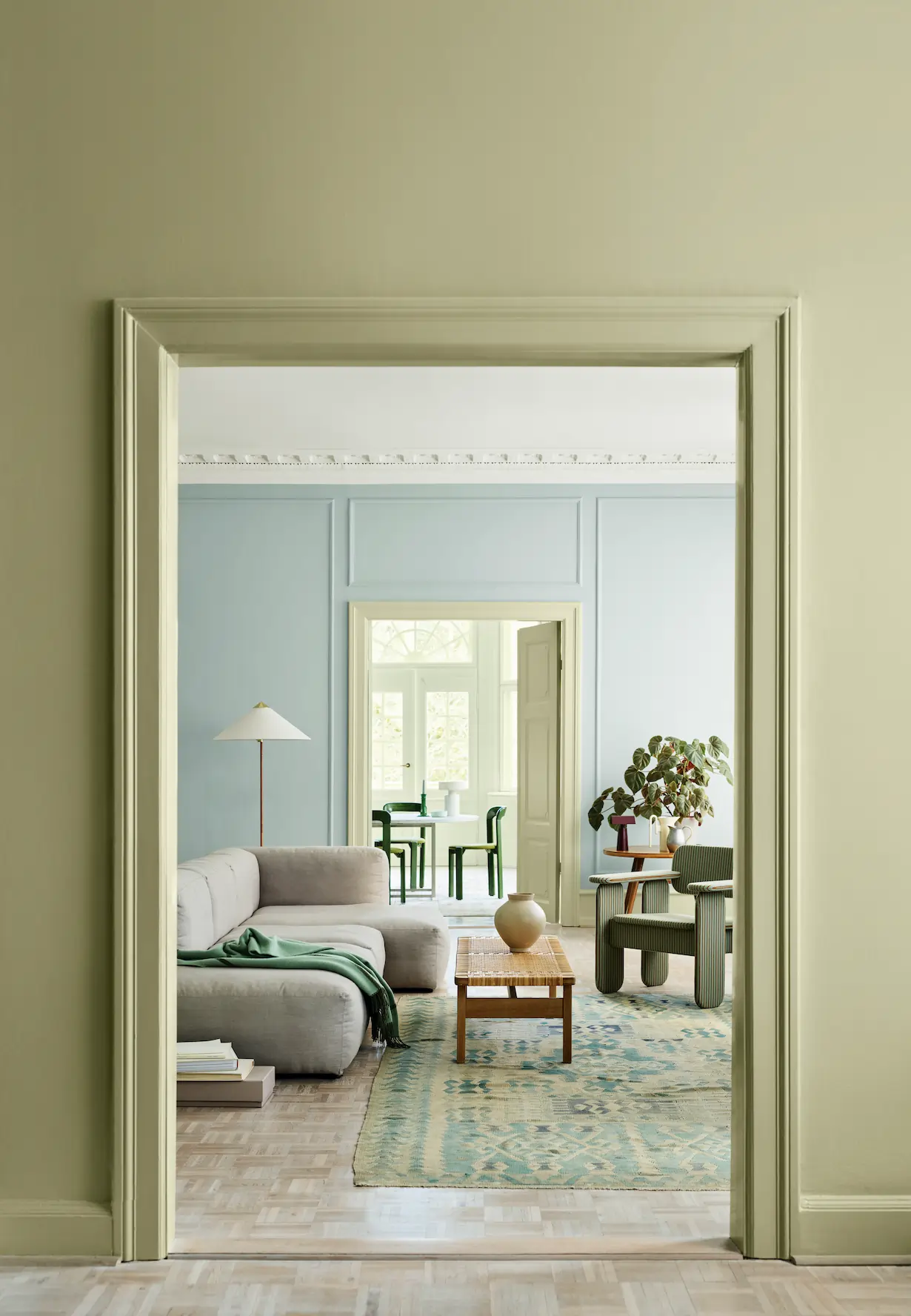 رنگ های پاستلی در دکوراسیون نشیمن