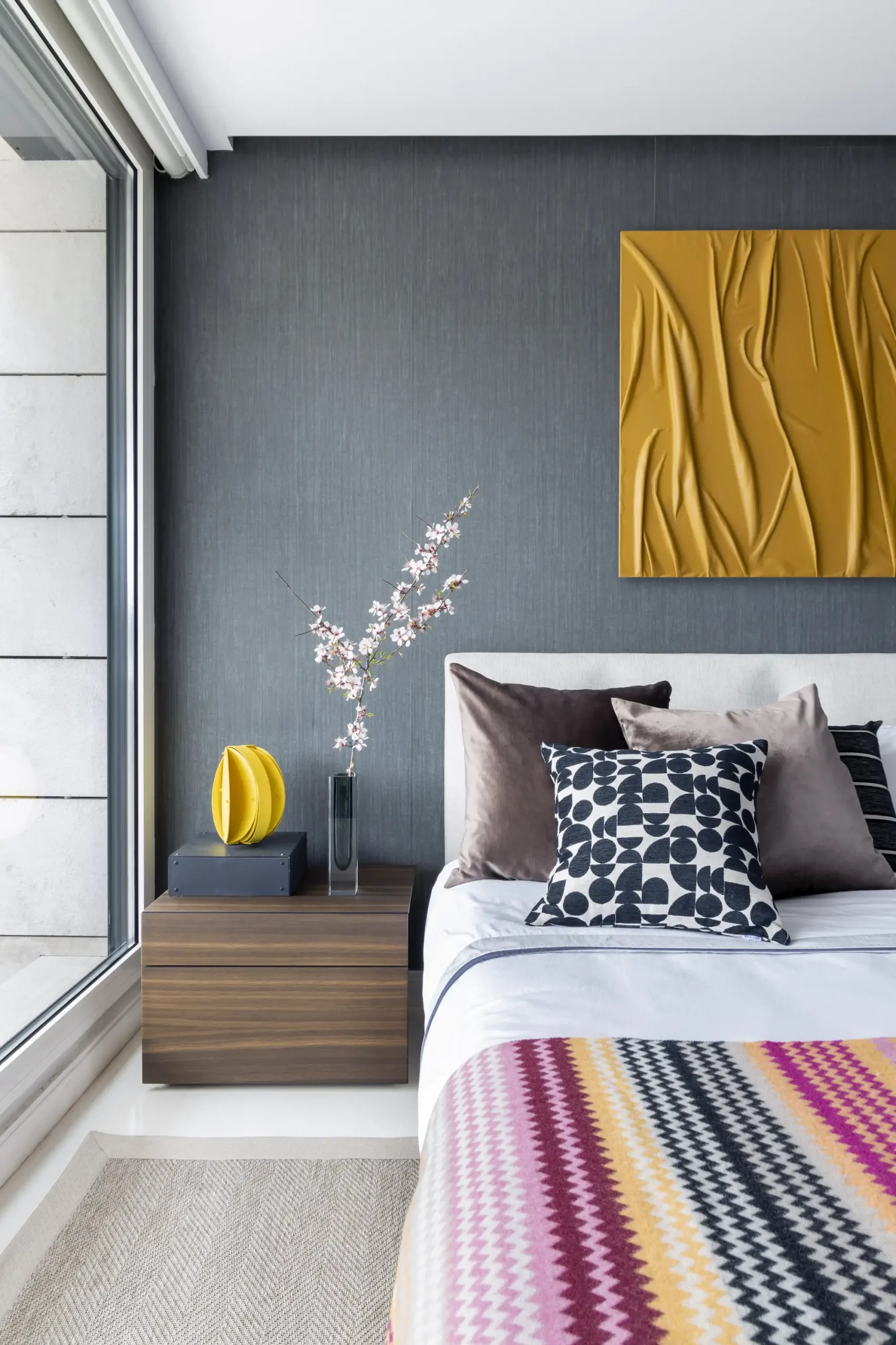 استفاده از پارچه طرح دار در دکوراسیون خانه