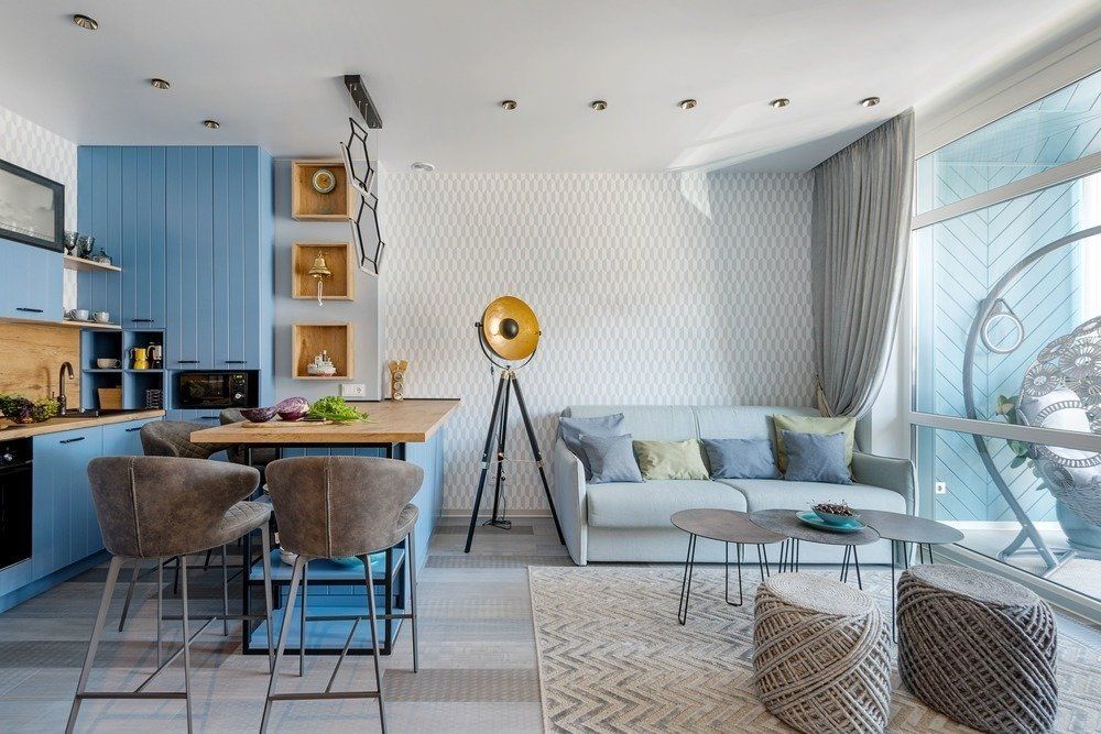 آشپزخانه کوچک اما فوق العاده کاربردی