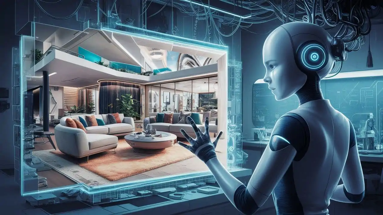 طراحی داخلی با هوش مصنوعی