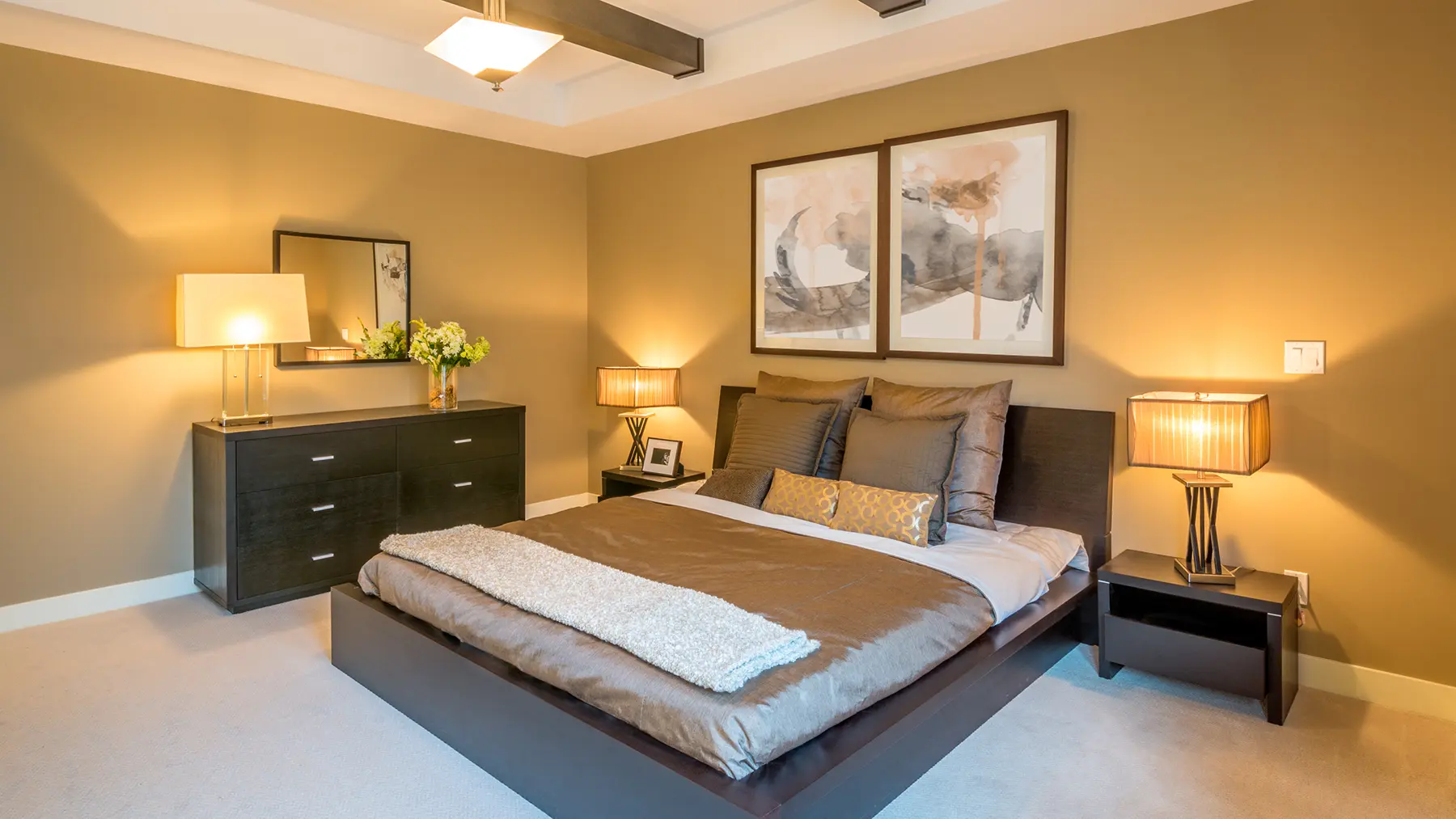 چراغ های کاربردی اتاق خواب