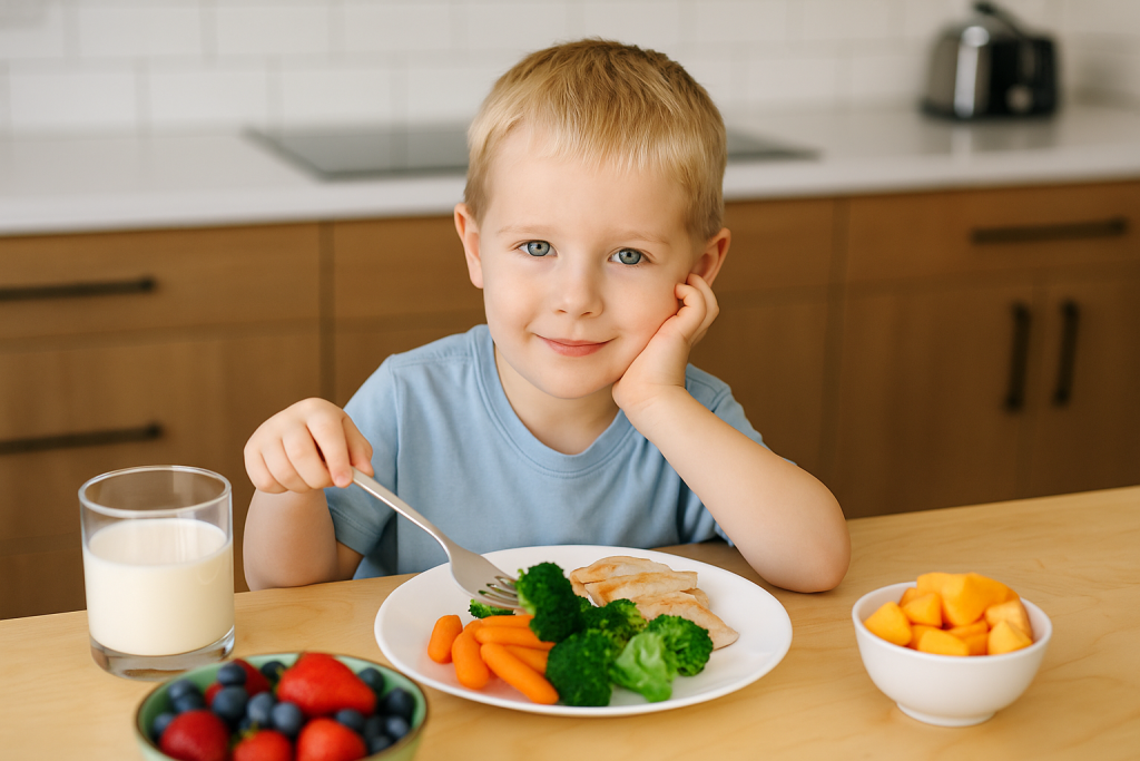 مواد مغذی مورد نیاز کودکان