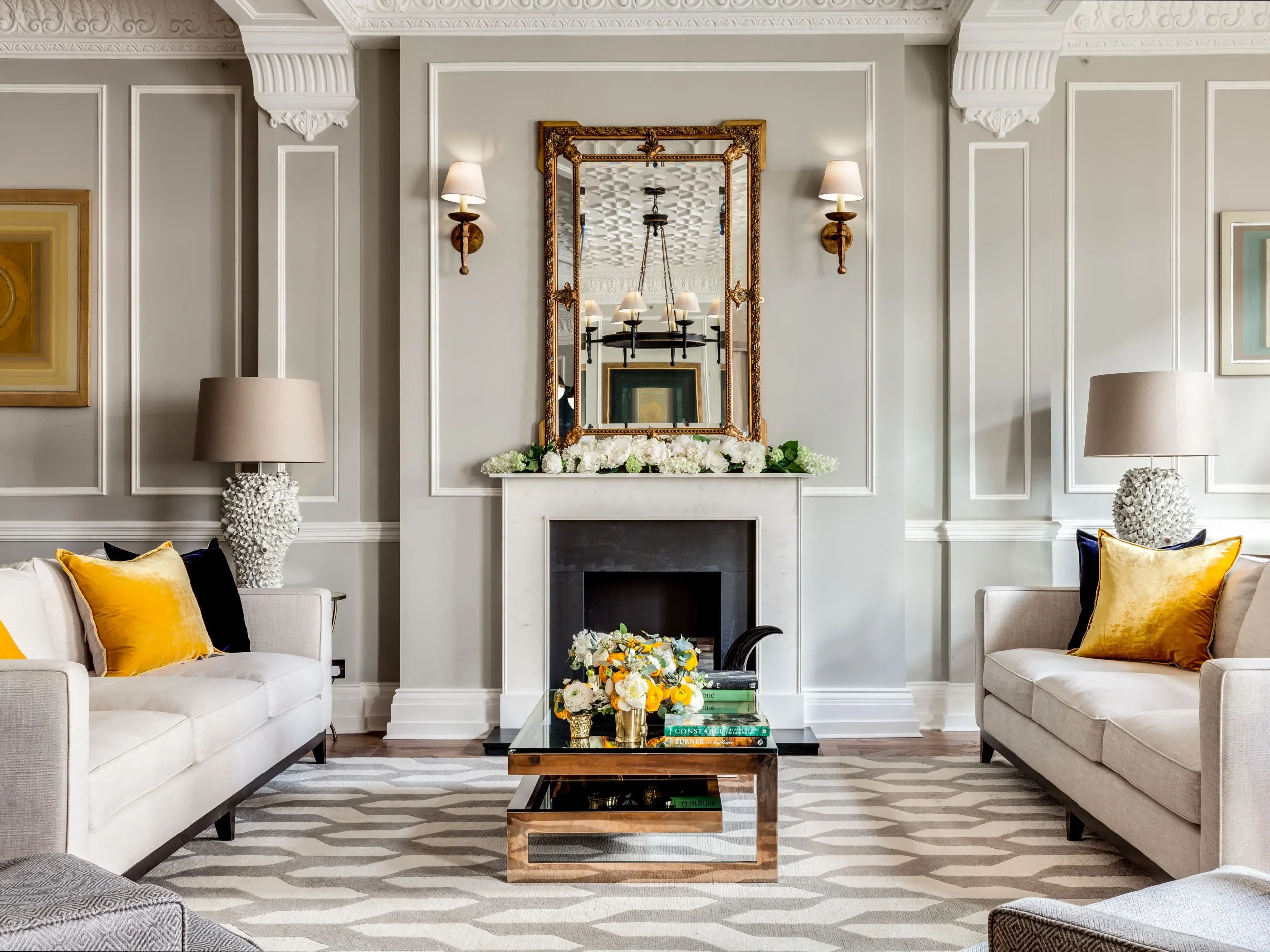 ترکیبی از دکوراسیون کلاسیک و مدرن