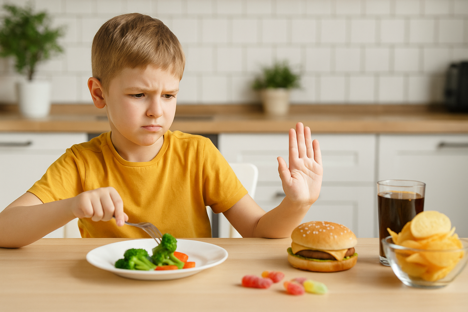 رژیم غذایی که برای کودکان ممنوعه چیه