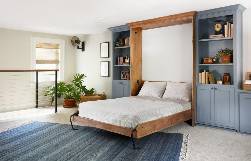۲۱ ایده مدرن برای پنهان کردن تخت خواب در خانه