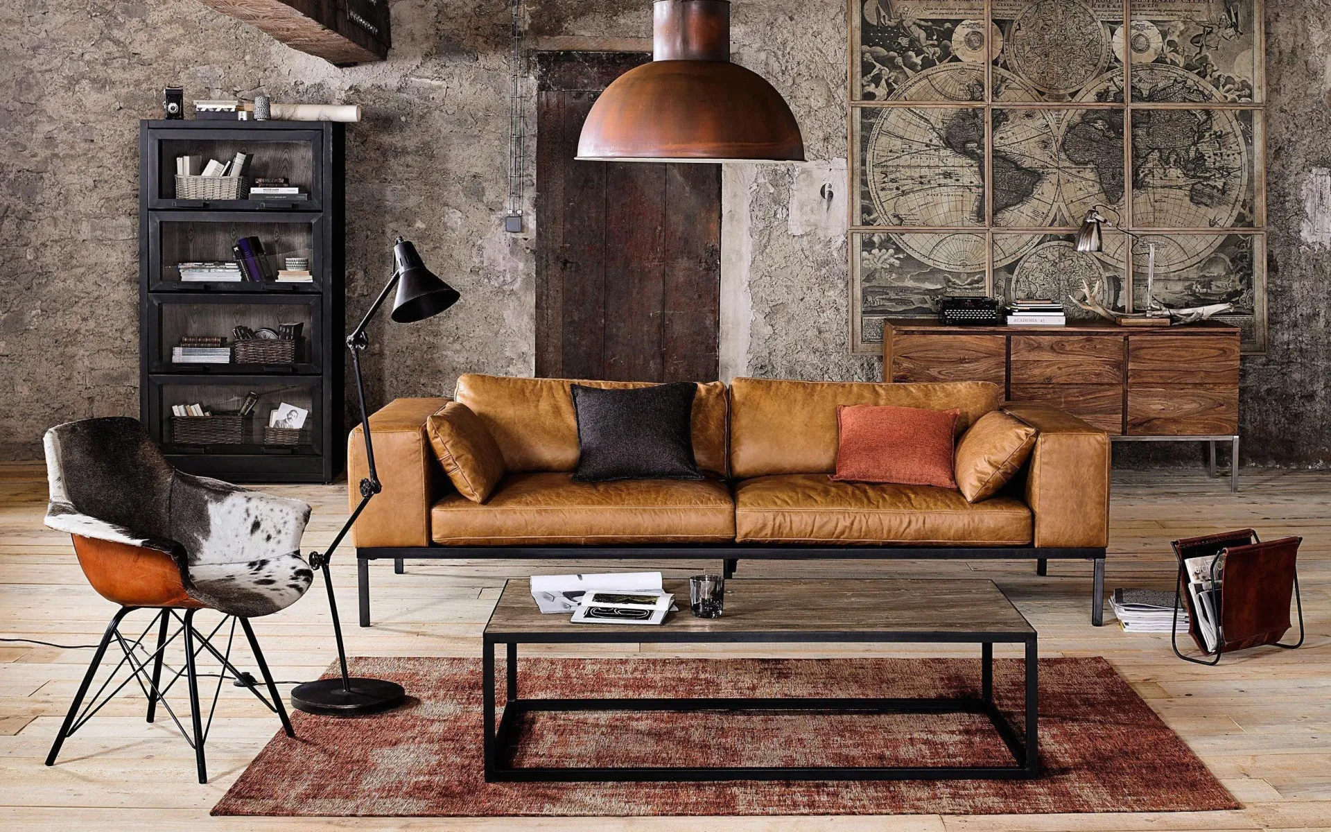 دکوراسیون داخلی به سبک شهری/صنعتی