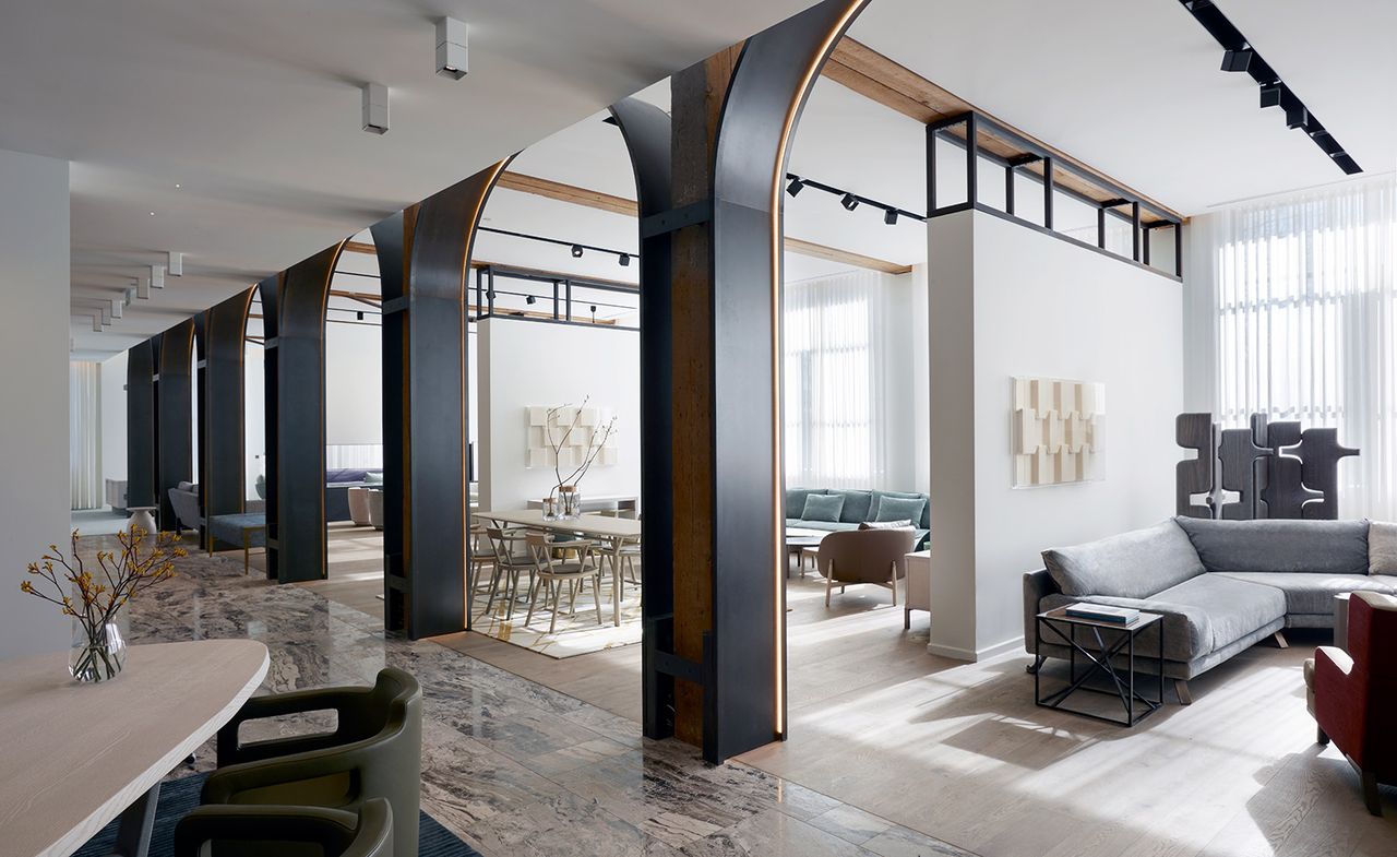 ستون باربر دکوراتیو