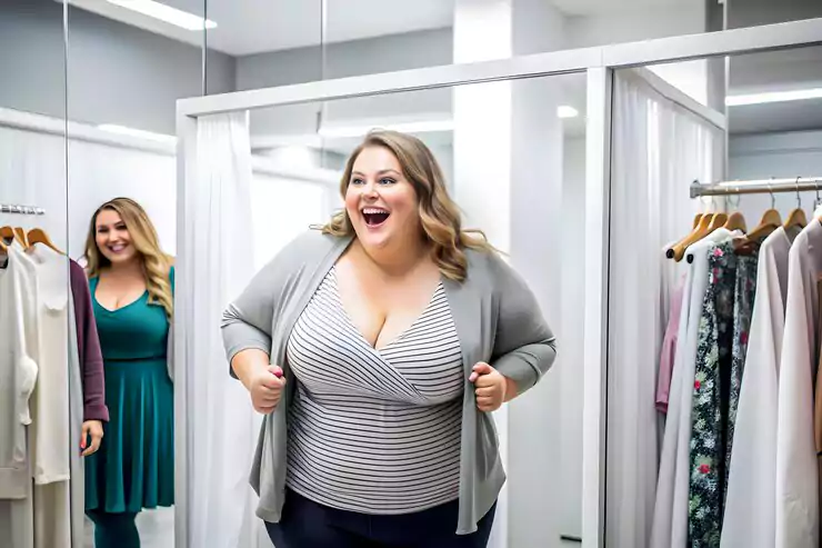 لباس مناسب افراد دارای نفخ شکم