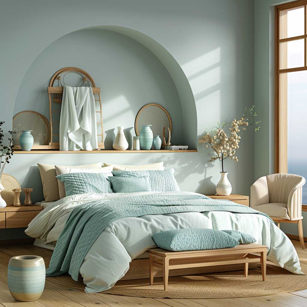 تأثیر نور بر رنگ اتاق خواب