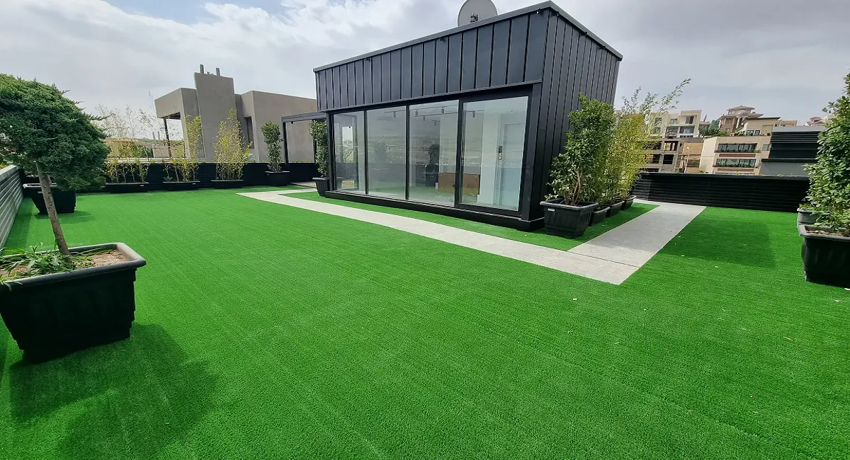 طراحی تراس سبز یا سقف سبز