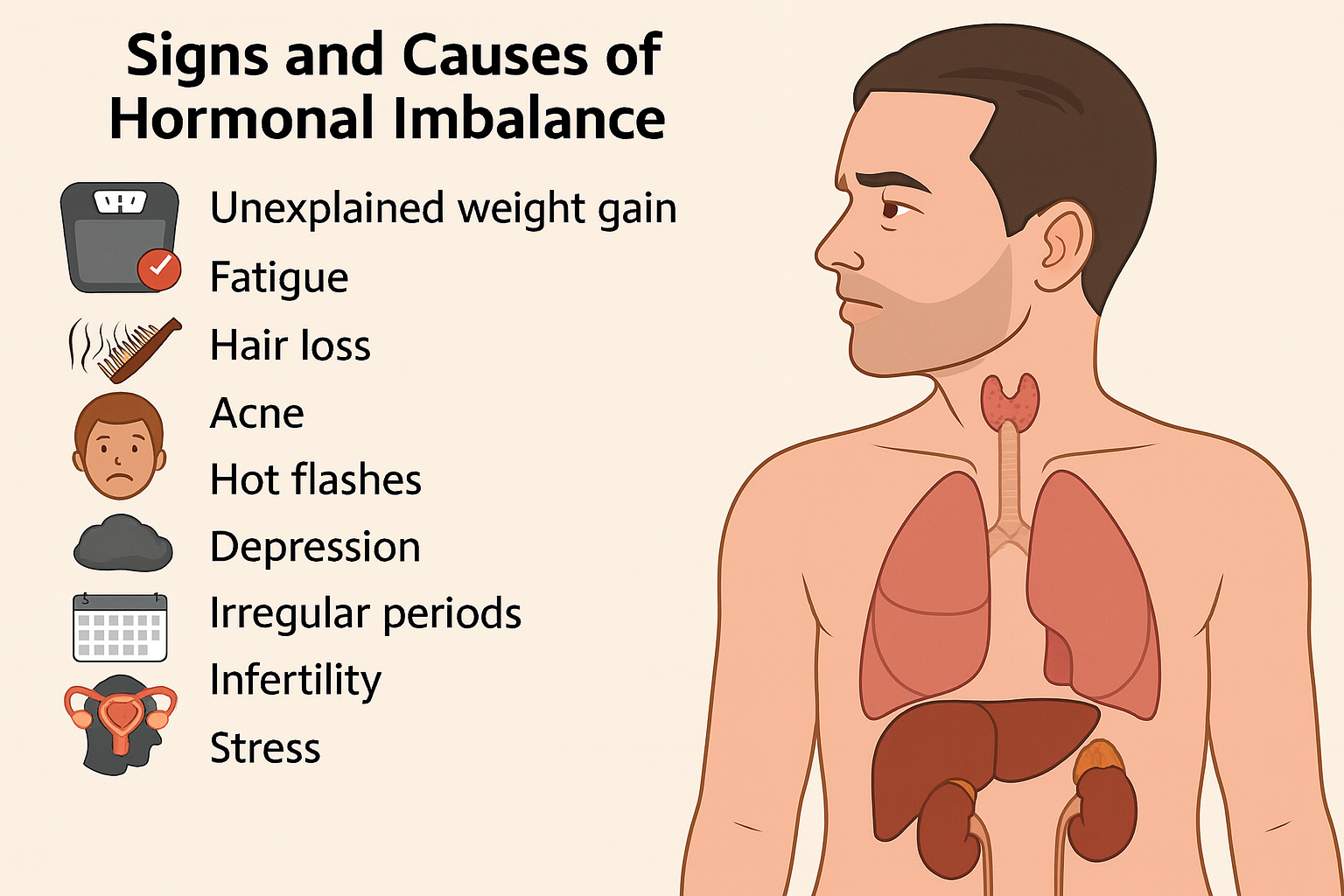 اختلال هورمونی در مردان