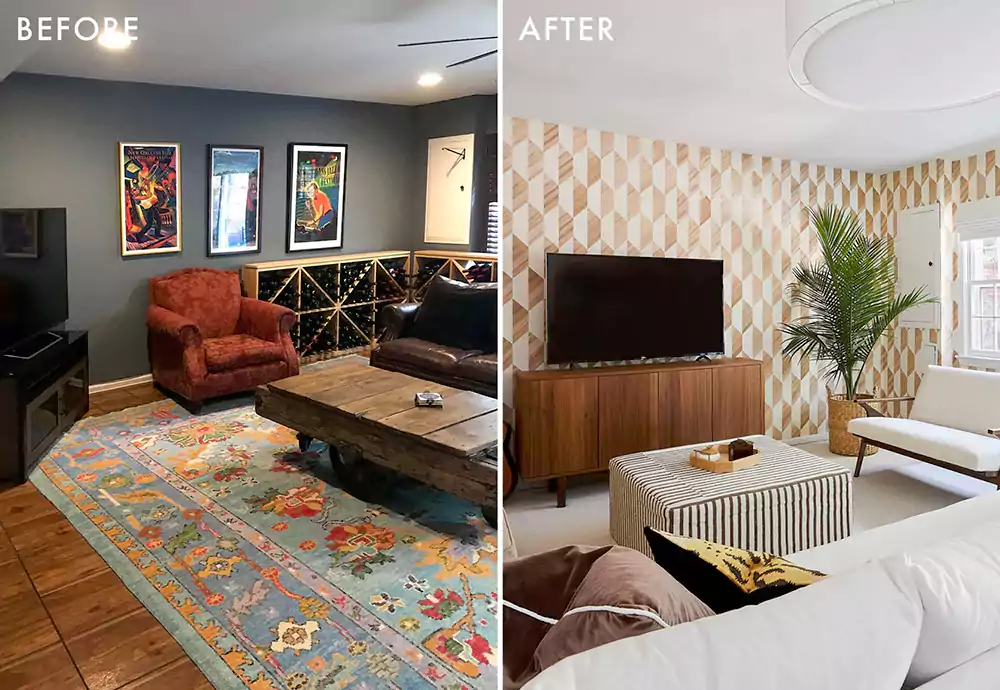 قبل و بعد از تغییرات کوچک خانه برای افزایش ارزش ملک