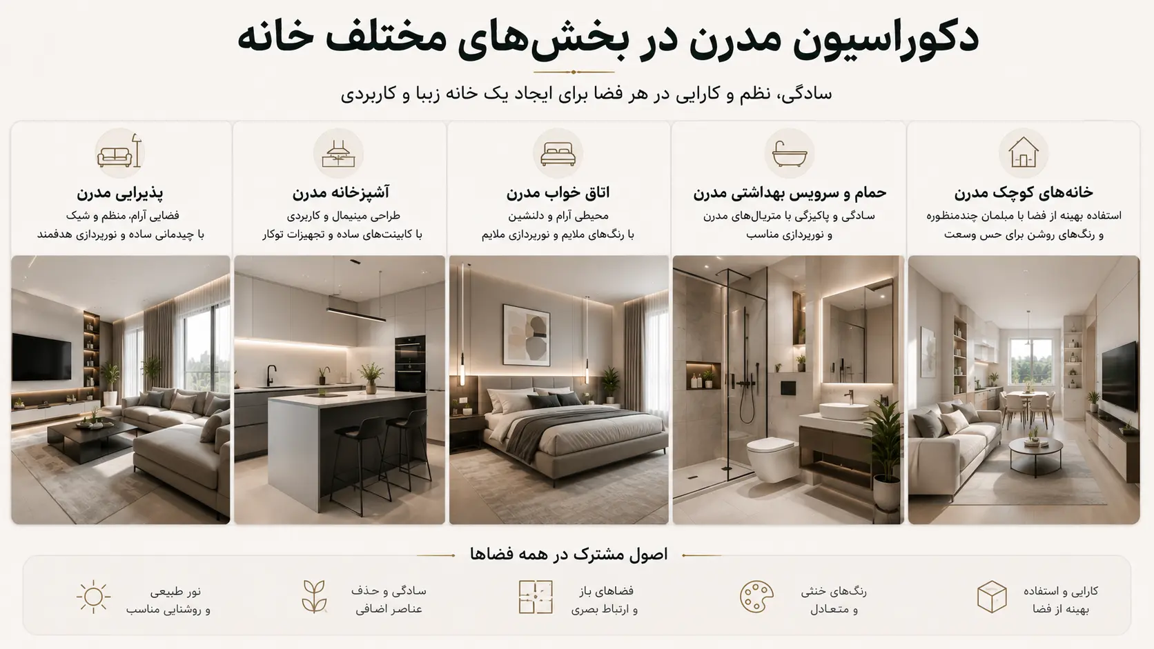 طراحی داخلی مدرن