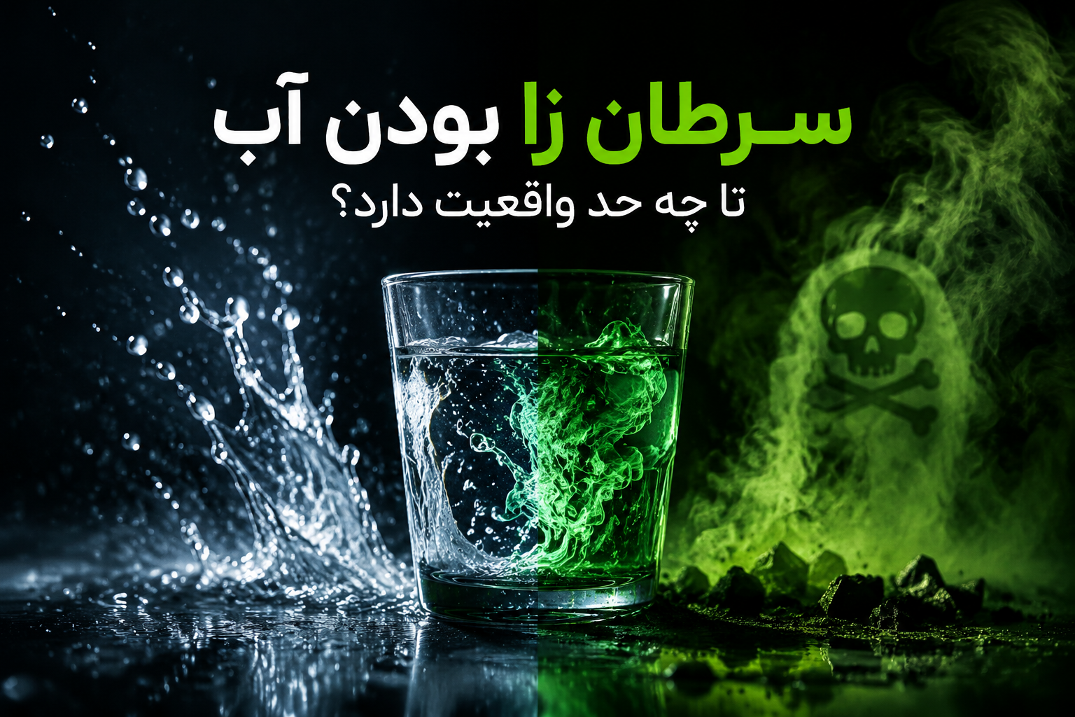سرطان زا بودن آب تا چه حد واقعیت دارد؟